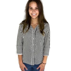 BLING Christine Alexander Studded Dress Shirt si…